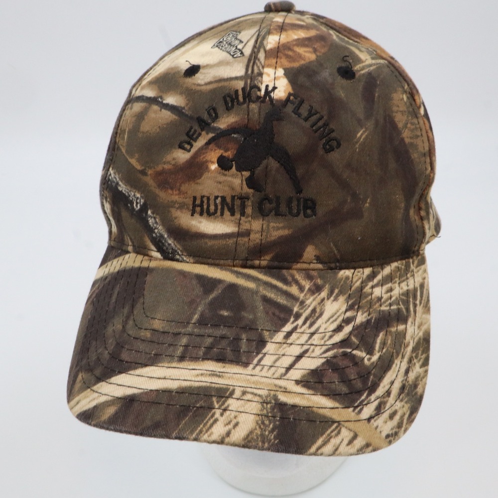 Advantage Dead Duck Flying Hunt Club Hat Mens OSFM Camo 2010‎ Snapback Cap